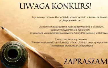 Galeria aktualności konkurs literacki 1