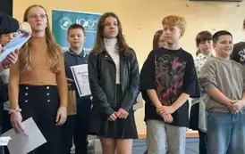 Galeria aktualności Powiatowy konkurs ortograficzny 8