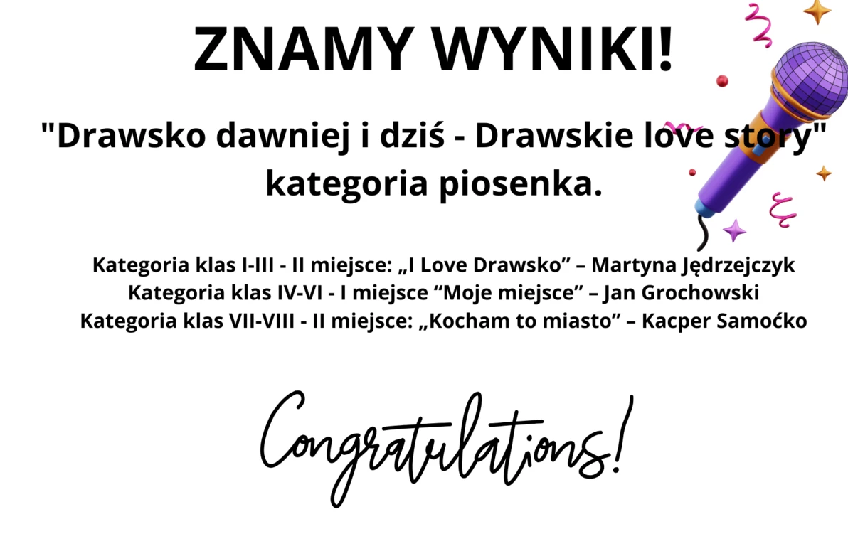 Zdjęcie do Znamy wyniki!