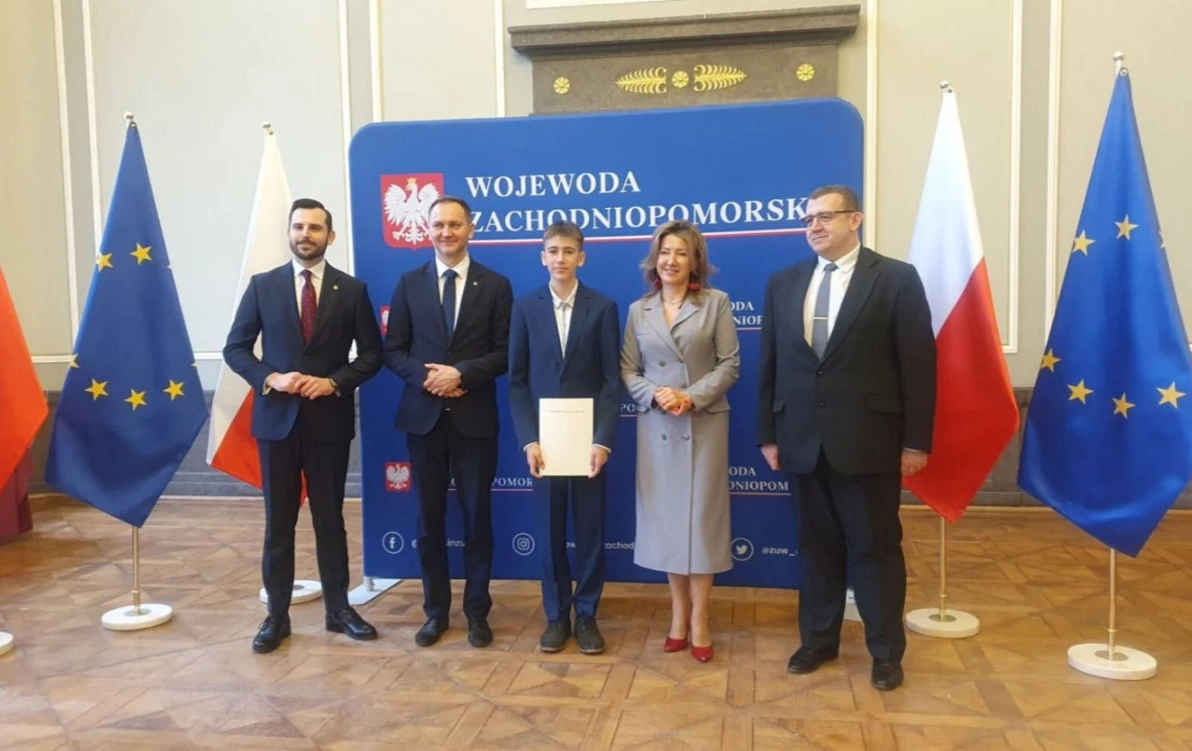 Zdjęcie do Gratulacje dla Łukasza Dudy