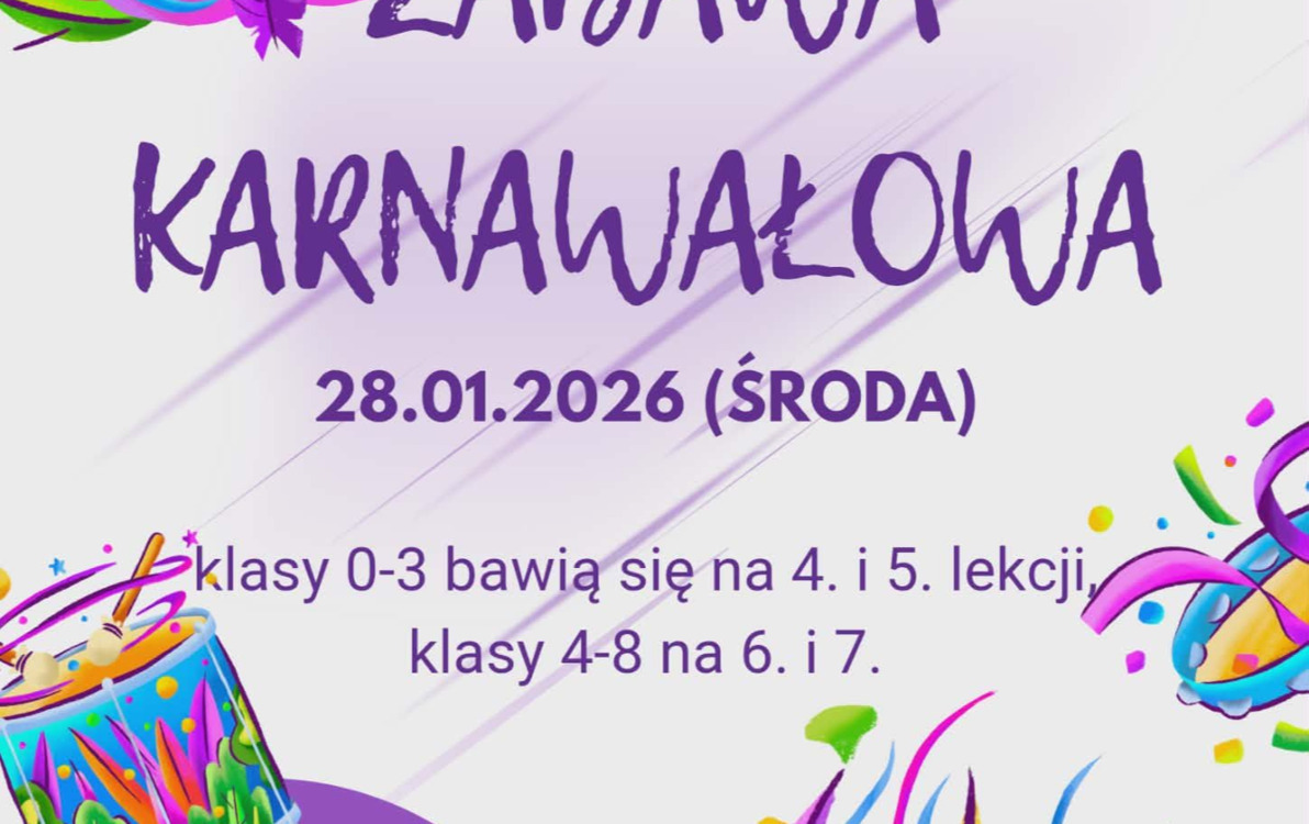 Zdjęcie do Zabawa karnawałowa.
